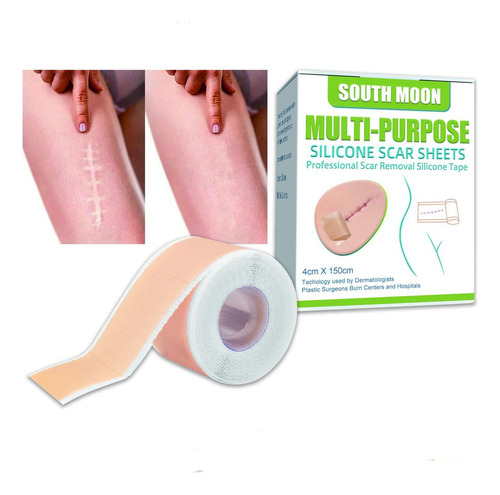 - 2×rollo Cinta Silicona Para Cicatrices, Tiras Silicon