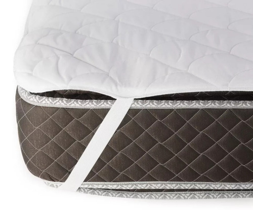 Imagen 4 de 4 de Colchón 2 plazas de espuma Cannon Espuma Exclusive beige y marrón - 140cm x 190cm x 29cm con doble pillow top