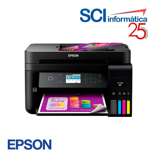 Impresora Multifuncion Epson L6191 Sistema Continuo Ecotank
