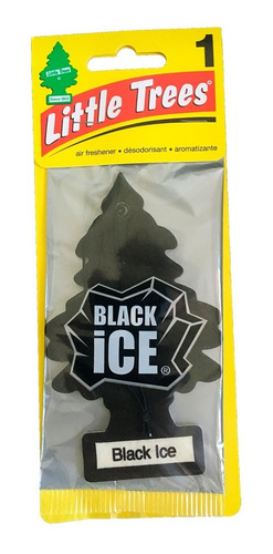 Aromatizante Little Trees Original Black Ice 