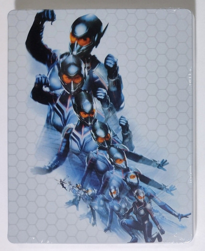 Steelbook Blu-ray 3d+2d Homem Formiga E A Vespa Novo/lacrado