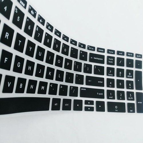 Protector De Teclado Hp Ultrafino De Silicona Suave,