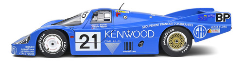 Miniatura Porsche 956lh Kenwood #21 (M.andretti, Andretti, Alliot) 1983 24 Horas Lemans 1:18 Solido