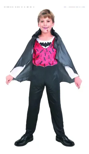 comprar Disfraz Vampiro Drácula Niños O Adultos Halloween