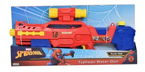 Pistola De Agua Typhoon Water Gun Spiderman 2064 Ditoys