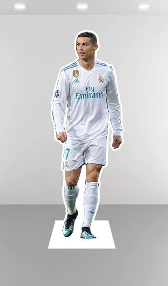 Figura Coroplast Cristiano Ronaldo  Tamaño 189cm
