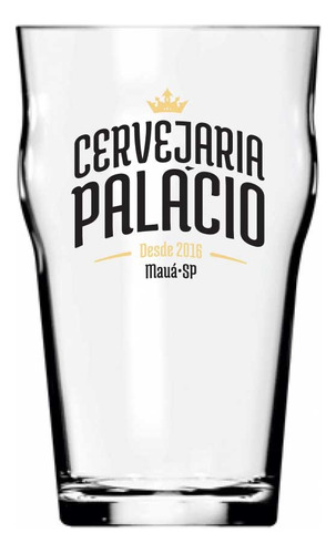 Copo De Cerveja Pint Personalizado Cervejaria Palácio 473ml