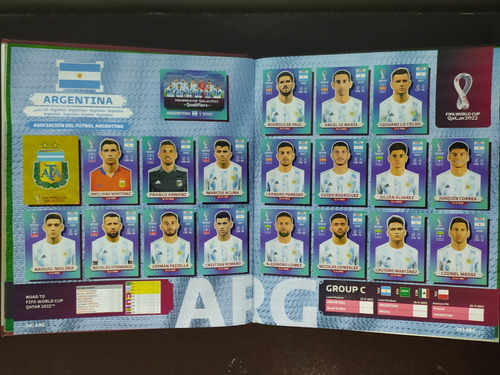 Mundial Qatar 2022 Platino Panini Original 100% Completo (: (Usado)