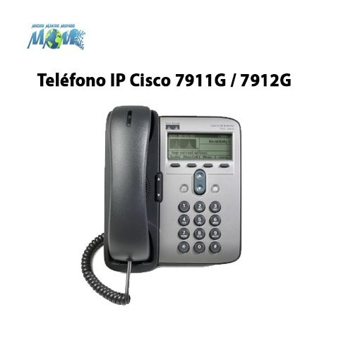 Teléfono Ip Cisco 7911g /7912g Poe, Sin Adaptador