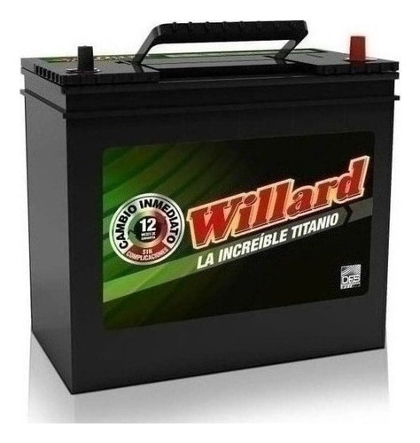 Bateria Willard Increible Ns60d-620 Toyota Paseo