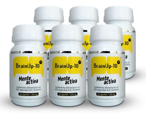 Imagen 1 de 2 de Brainup-10 Pack 6 Meses /antioxidante Shilajit Andino