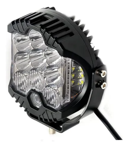 1pc 7 Pulgadas 75w Led Trabajo Luz Lateral Círculo Círculo
