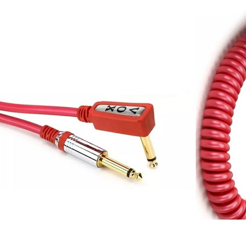 Cable Vox Vcc90 Espiral 9 Mts. Guitarra-bajo-teclado Oferta!