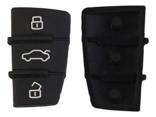 / Carcasa De Llave De Repuesto De 3 Botones For Audi A3 A4