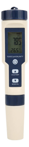 Medidor De Calidad Del Agua 5 En 1 Portátil Digital