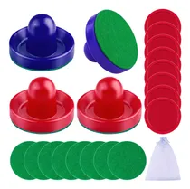 Comprar Accesorios De Hockey De Aire: 4 Palas, 8 Palets Rojos Y Verd