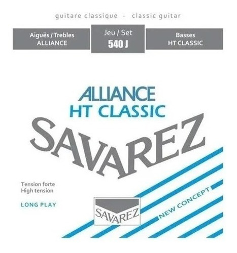 Encordado Guitarra Criolla Savarez Alliance 540j