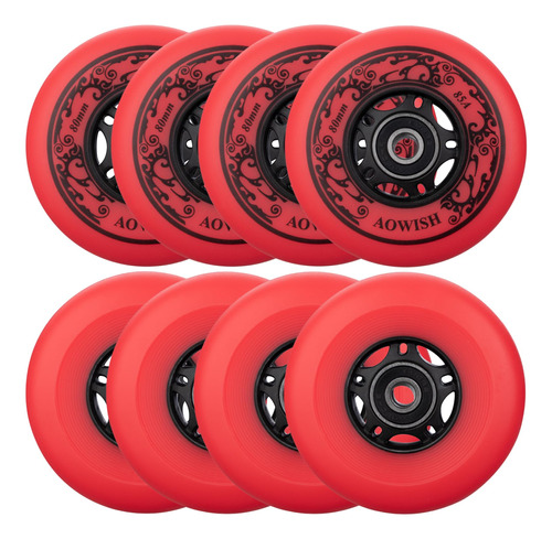 Aowish Inline Skate Wheels 85a - Ruedas De Repuesto De Formu