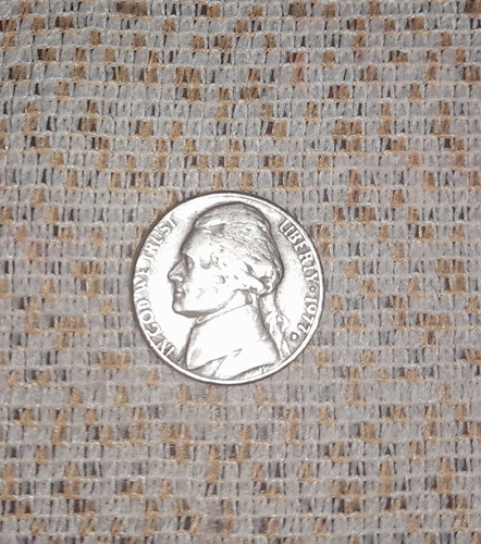 Moneda Jefferson Nickel (Usado)