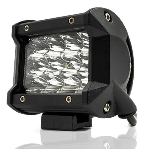 Par Farol Auxiliar Barra Retangular 12 Led 10cm Bivolt 36w