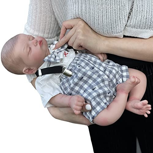 Imagen 5 de 7 de Bebe Real Recien Nacido 51cm Bebes Reborn Silicona Vinilo