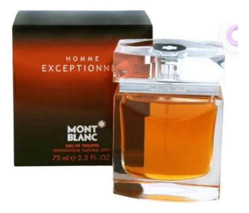 Perfume Masculino Mont Blancexeptionnel 75ml