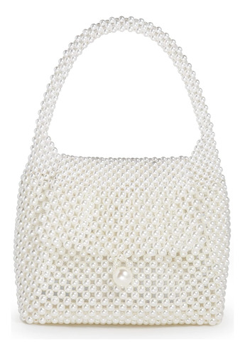 Grandxii Pearl Purse Tote Bolso Con Cuentas Bolso De Fiesta 