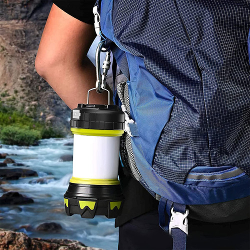 Luz De Camping Recargable Por Usb, Linterna Portátil