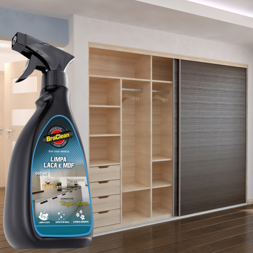 Limpa Laca E Mdf 500 Ml Braclean Linha Premium Raquel Azara