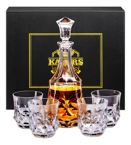 Set De Decantadores De Whisky Kanars Para Hombre, Decantador