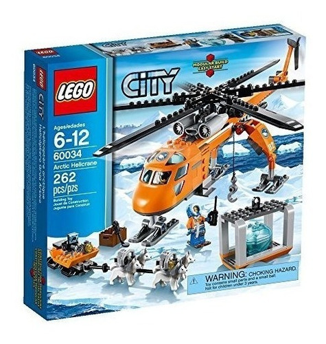 Lego City Arctic Helicrane 60034 Construccion De Juguete (de