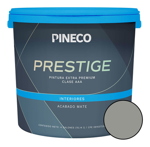 Pintura De Caucho Mate Prestige Clase A 1 Gl Ostricca Pineco