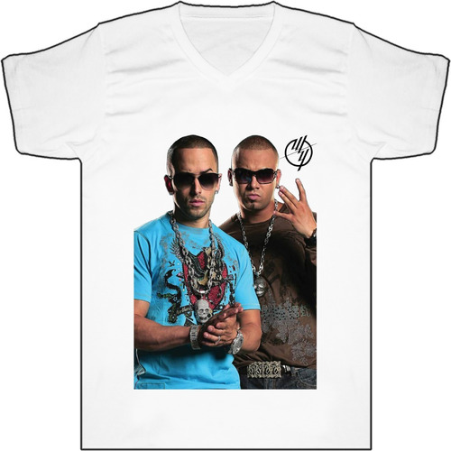 Camiseta Wisin Y Yandel Reguetón Bca Urbanoz