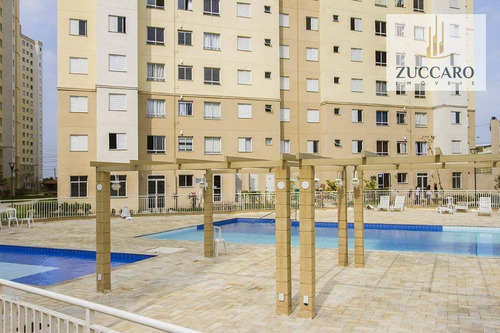 Apartamento Mobiliado Com 2 Dormitórios À Venda, 46 M² Por R$ 250.000 - Ponte Grande - Guarulhos/sp - Ap13183