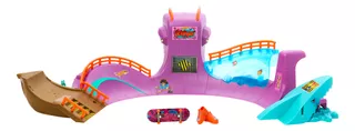 Hot Wheels Skate Pista De Juguete Skatepark De Pulpo