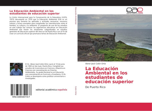 Libro: La Educación Ambiental Estudiantes Educació