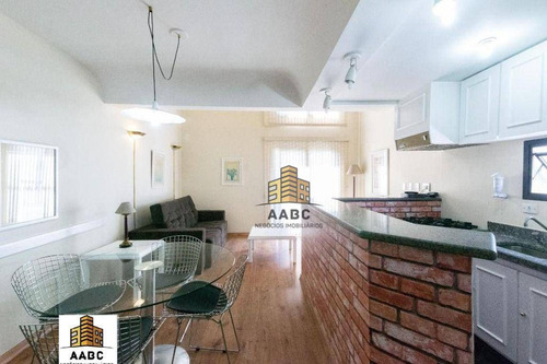 Imagem 12 de 27 de Flat Com 1 Dormitório À Venda, 51 M² Por R$ 597.000,00 - Moema - São Paulo/sp - Fl0048