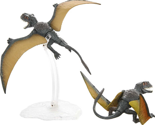 Figura De Dinosaurio Volador Dimorphodon Colección Ámbar D