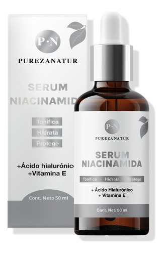 Serum Niacinamida B3 + Vit E +acido Hialuronico Suero Facial Tipo de piel Todo tipo de piel