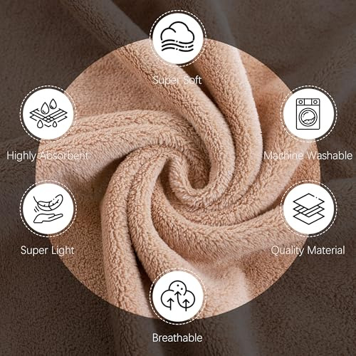 Toalla De Mano Ultra Suave Y Absorbente De Microfibra Para F