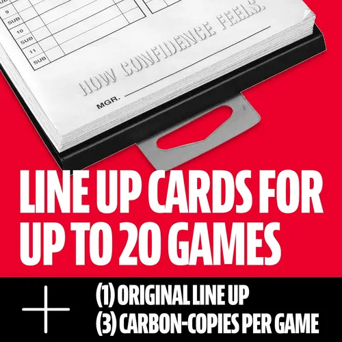 Franklin Sports Béisbol/softball Line Up Tarjetas