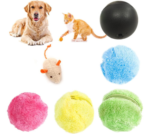 Pelota Automática De Activación Magic Roller Ball Para Perro