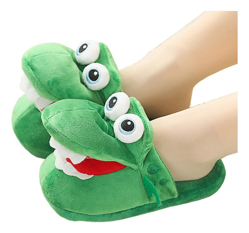 Cálido Cocodrilo Chanclas-cocodrilo Invierno Zapatillas Niño