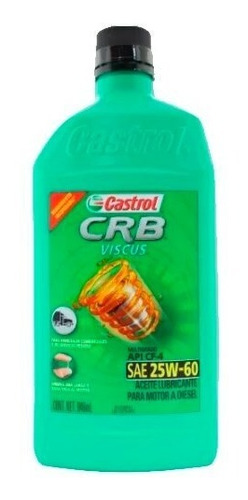 Aceite Castrol Crb Viscus 25w60 12pz