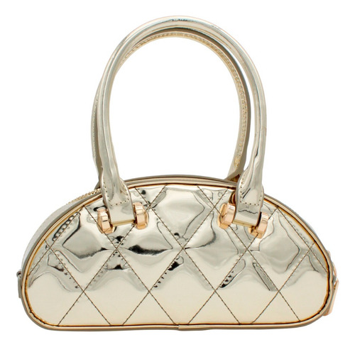 Crossbody Color Oro Espejo Jaime Ibiza Para Mujer