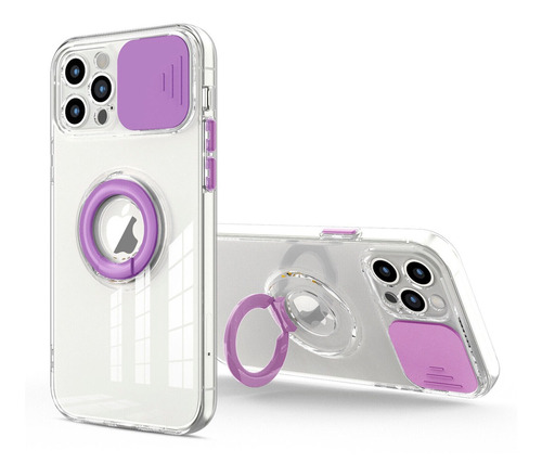 Protector Transparente iPhone 14 Pro Max Con Cubre Cámara Y