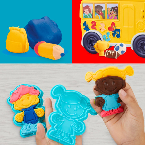 Set De Masas De Play Doh Aventuras En La Escuela +3 Años