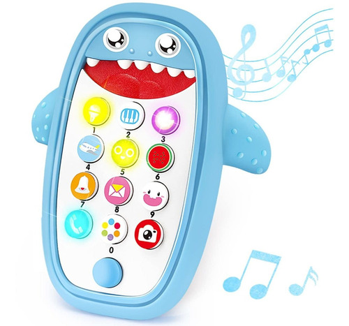 Baby Shark - Juguete Para Teléfono Celular Con Estuche Extra