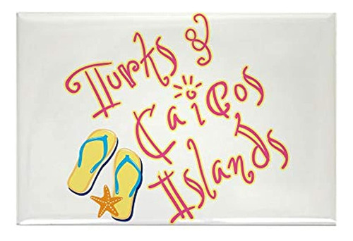 Imán Para Nevera ''islas Turcas Y Caicos''
