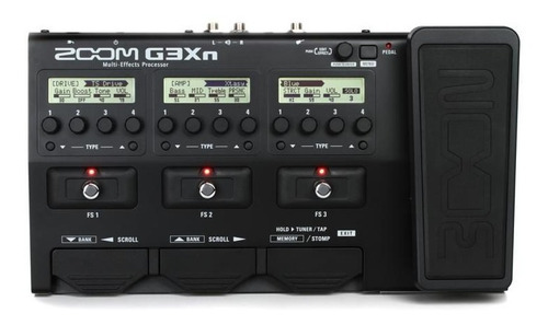 Imagen 6 de 8 de Pedalera Para Guitarra Eléctrica Zoom G3xn Con Pedal De Exp
